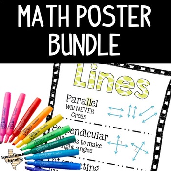 Preview of Math Poster Bundle