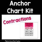 Anchor Chart Kit: Contractions