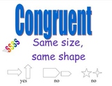Anchor Chart  for Congruency