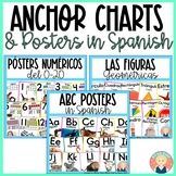 Preview of Anchor Charts and Classroom Posters  | SPANISH