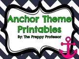 Anchor Classroom Theme