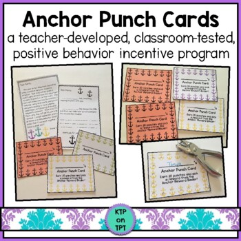 Star Punch Cards (Positive Behavior Incentive Program)