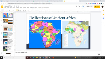 Preview of Ancient Africa Lesson Slides