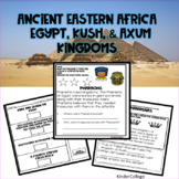 Egypt, Kush and Axum Ancient African Civilizations