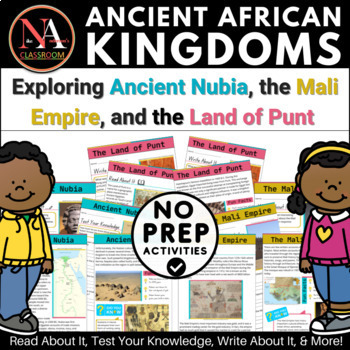 Preview of Ancient African Kingdoms | Black History | Nubia, Mali, Punt