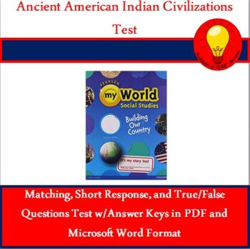 Preview of Ancient American Indian Civilizations Test