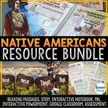 Preview of Native Americans Activities Tribes National Native American Heritage Month