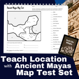 Ancient Americas: Mayas Map Test Set