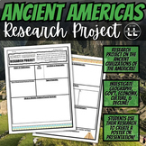 Ancient Americas (Mesoamerica) Research Organizer & Project