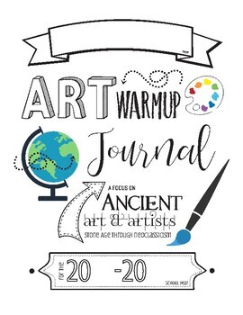 Preview of Ancient Art History Warm-up Book - Volume I Bell Ringer