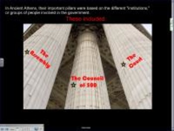 Preview of Ancient Athens Pillars of Democracy