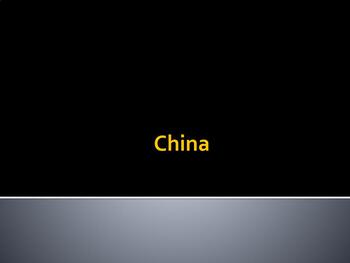 Preview of Ancient China 139-Slide Presentation