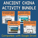 Ancient China Activities Bundle | Geography Activity, Deba