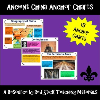 Preview of Ancient China Anchor Charts