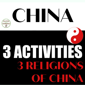 Preview of China Activities Buddhism, Taoism and Confucianism