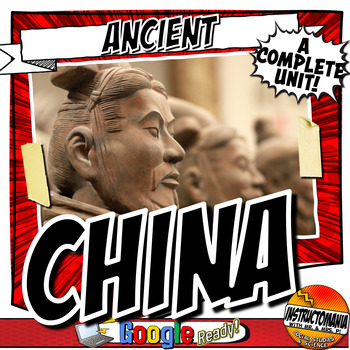 Preview of Ancient China Bundle : Lesson Plans & Activities Set: Google & Printable 6-8