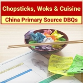 Ancient China Chopsticks, Woks and Chinese Food Primary So