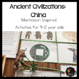 Ancient China Civilization work - Montessori Inspired History