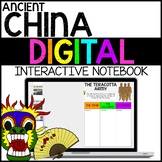 Ancient China Digital Interactive Notebook for Google Drive