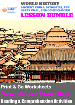 Preview of Ancient China: Dynasties, the Great Wall, and Confucianism (8-LESSON BUNDLE)