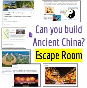 Preview of Ancient China Escape Room: Can you Build a Great Civilization?!