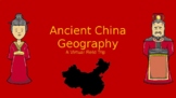 Ancient China Geography Drag and Drop Map