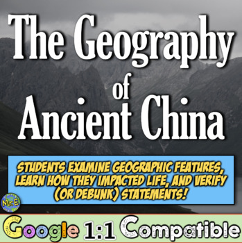Preview of Ancient China Geography | Learn Geography of China and Evaluate Statements
