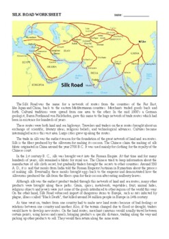 Preview of Ancient China - History of Silk Road (Han Dynasty)