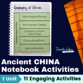 Ancient China Interactive Notebook Foldable Activities