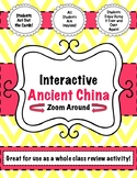 Ancient China Game Task Cards "Zoom Around" (Whole Class T