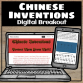 Ancient China Inventions Digital Breakout