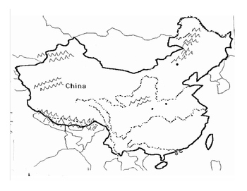 Preview of Ancient China Map Activity