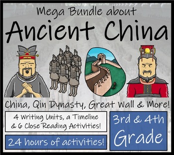 Preview of Ancient China Mega Bundle of Activities | 3rd Grade & 4th Grade