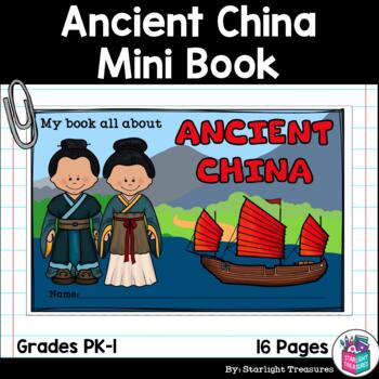 Preview of Ancient China Mini Book for Early Readers - Ancient Civilizations Activities