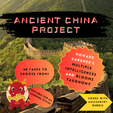 Ancient China Multiple Intelligences Assessment Task Proje