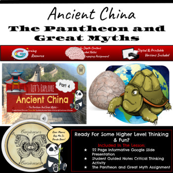 Preview of Ancient China: Part 4 - The Pantheon and Great Myths