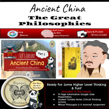 Preview of Ancient China: Part 5 - The Great Philosophies of Ancient China