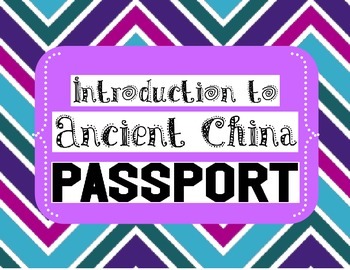 Preview of Ancient China Passport