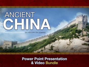 Preview of Ancient China PowerPoint Presentation and Video Bundle