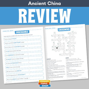 Preview of Ancient China - Review
