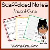 Ancient China Scaffolded Notes Guided Notes | Social Studi
