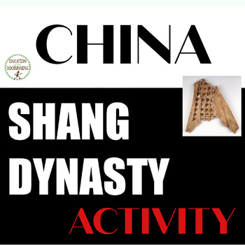 Preview of China Activity Shang Dynasty