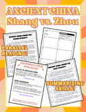 Ancient China - Shang vs. Zhou Dynasties