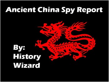 Preview of Ancient China Spy Report