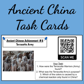 Preview of Ancient China Task Cards