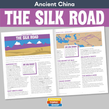 Preview of Ancient China - The Silk Road