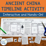 Ancient China Timeline Activity | Printable Timeline with 