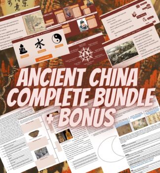Preview of Ancient China UNIT Bundle + BONUS Digital resource library