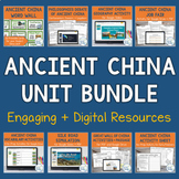 Ancient China Unit Bundle | Activities, Projects, Notes, T