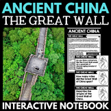 Ancient China Unit - The Great Wall of China - Questions -